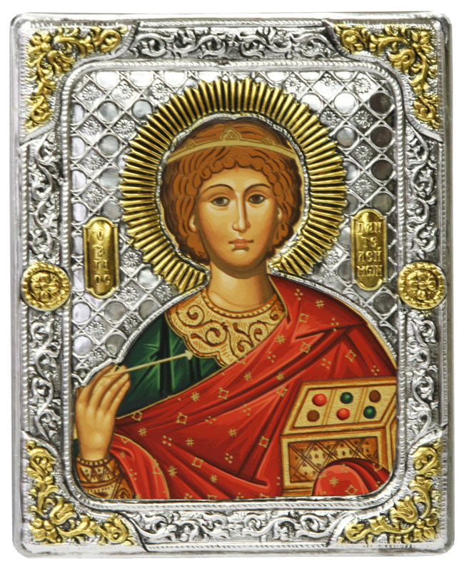 Икона "Св. вмч. Пантелеимон"