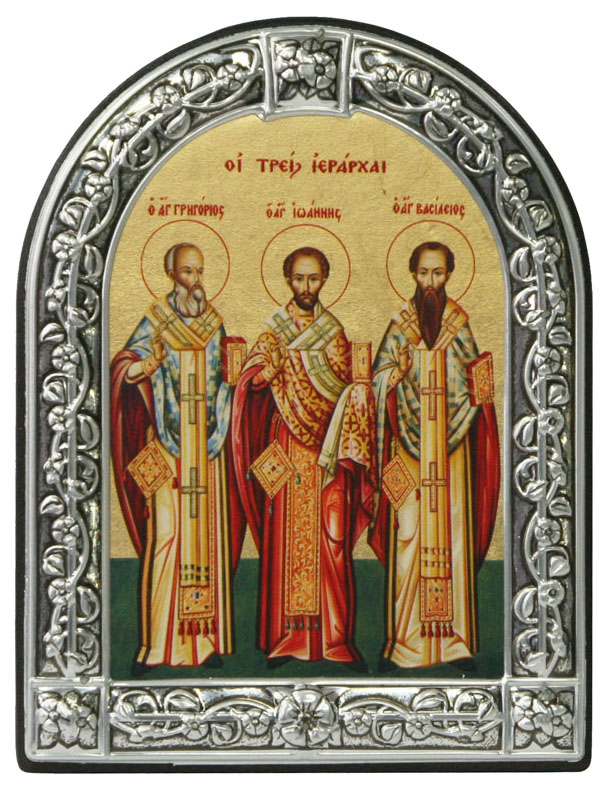 Икона "Cвт. Григорий, Иоанн, Василий"