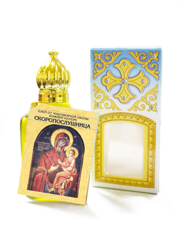Елей от чудотворных Афонских икон