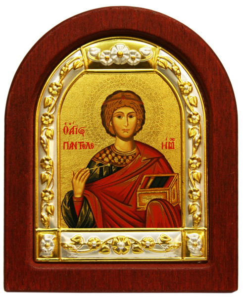Икона "Св. вмч. Пантелеимон"